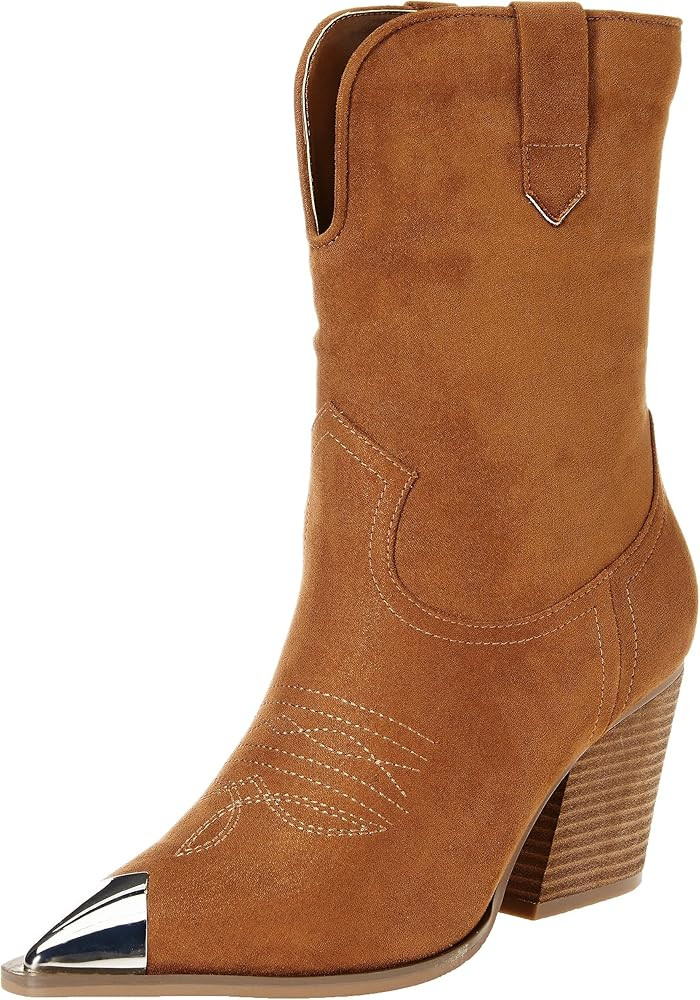 The Drop Women's Sandra Heeled Cowboy Boot | Amazon (US)