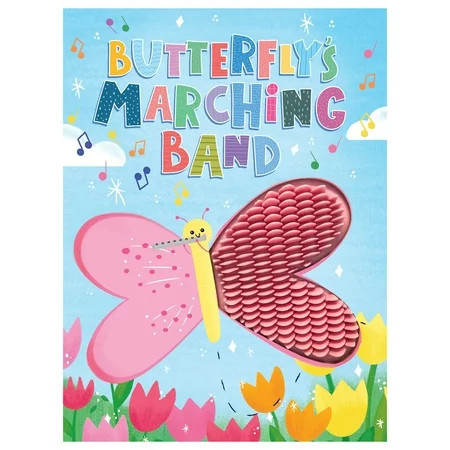 Butterfly's Marching Band - Silicone Touch and Feel Board Book - Sensory Board Book | Walmart (US)