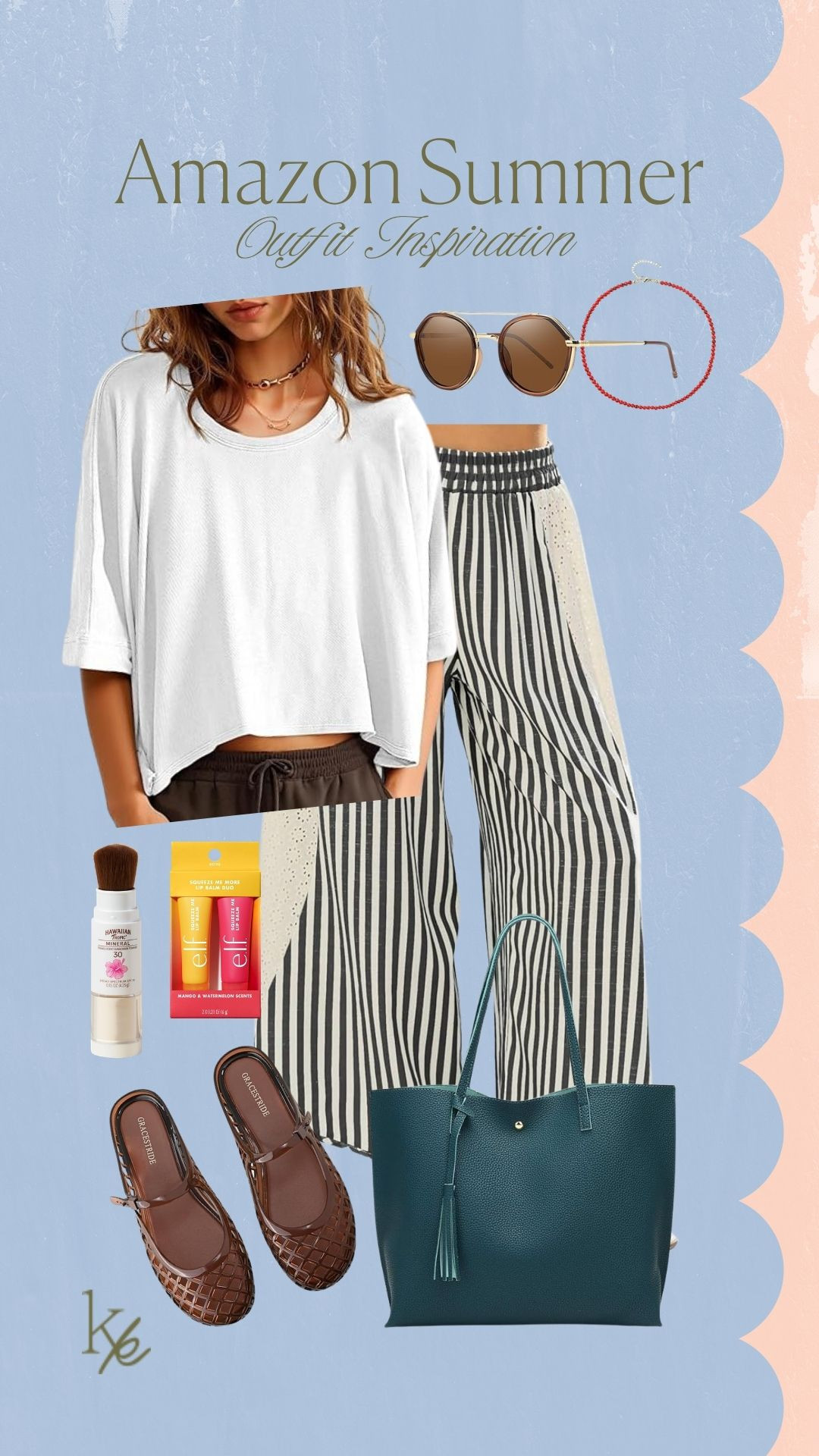 Summer style made simple ☀️🤍 Stripes, comfy basics, and everyday accessories you'll reach for all season. 
| Amazon Finds | Effortless Style | Coastal Chic | Neutral Fashion | Summer Staples | Everyday Outfit | Casual Luxury | Chic on a Budget | Capsule Wardrobe | Resort Inspired | Vacation Ready | Women's Fashion | Amazon Fashion | Summer Style | 

 #LTKootd #LTKmomlife #LTKMidsize