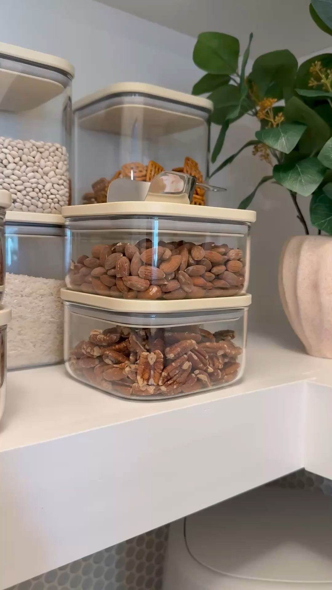 Glass food storage that keeps your food fresher longer and makes your pantry look good. 

Organization. Kitchen. Storage  

#LTKHome #LTKMothersDay #LTKmomlife