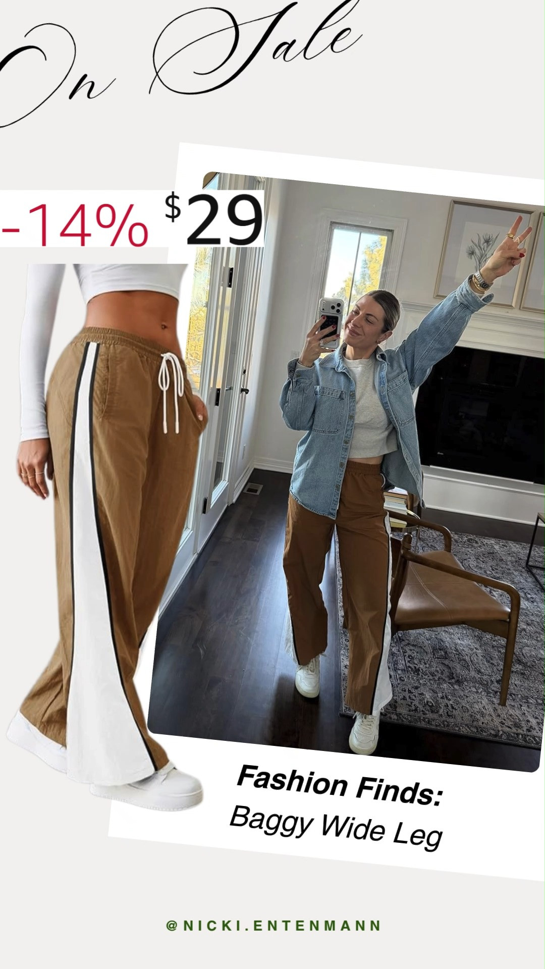 Baggy wide leg pants bring effortless cool with relaxed comfort and modern style that pairs perfectly with sneakers or heels. A timeless fit that makes everyday outfits feel fresh. 👖🌟💃  
#baggywideleg #pants #style #fashionfinds #shopping #trend #womenswear #ootd #modernlooks #casualwear #wardrobeessentials 

 #LTKootd #LTKSaleAlert #LTKTravel