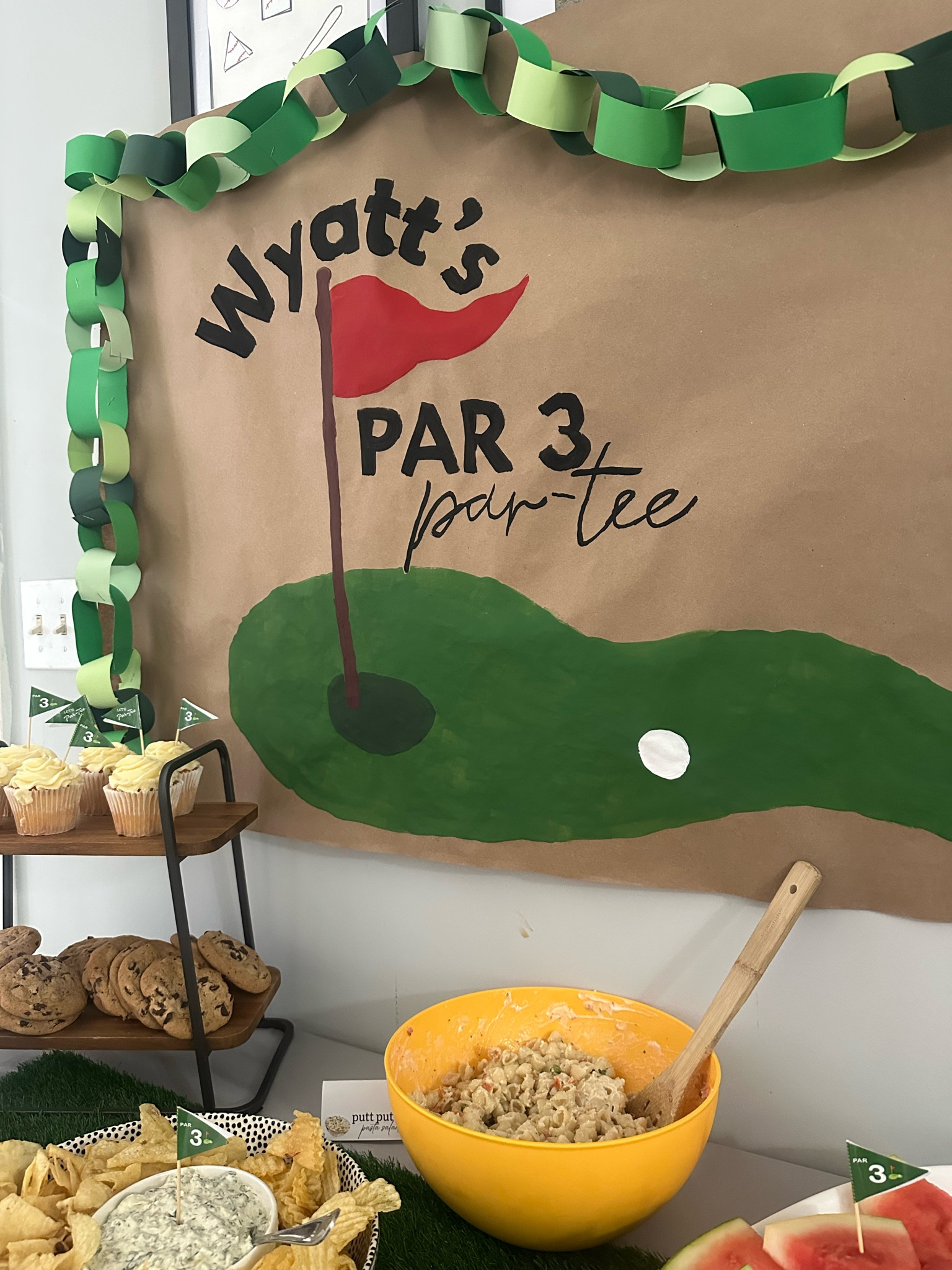 all the things I used for Wyatt's par 3 birthday party!

golf party // third birthday // par 3 party // amazon finds