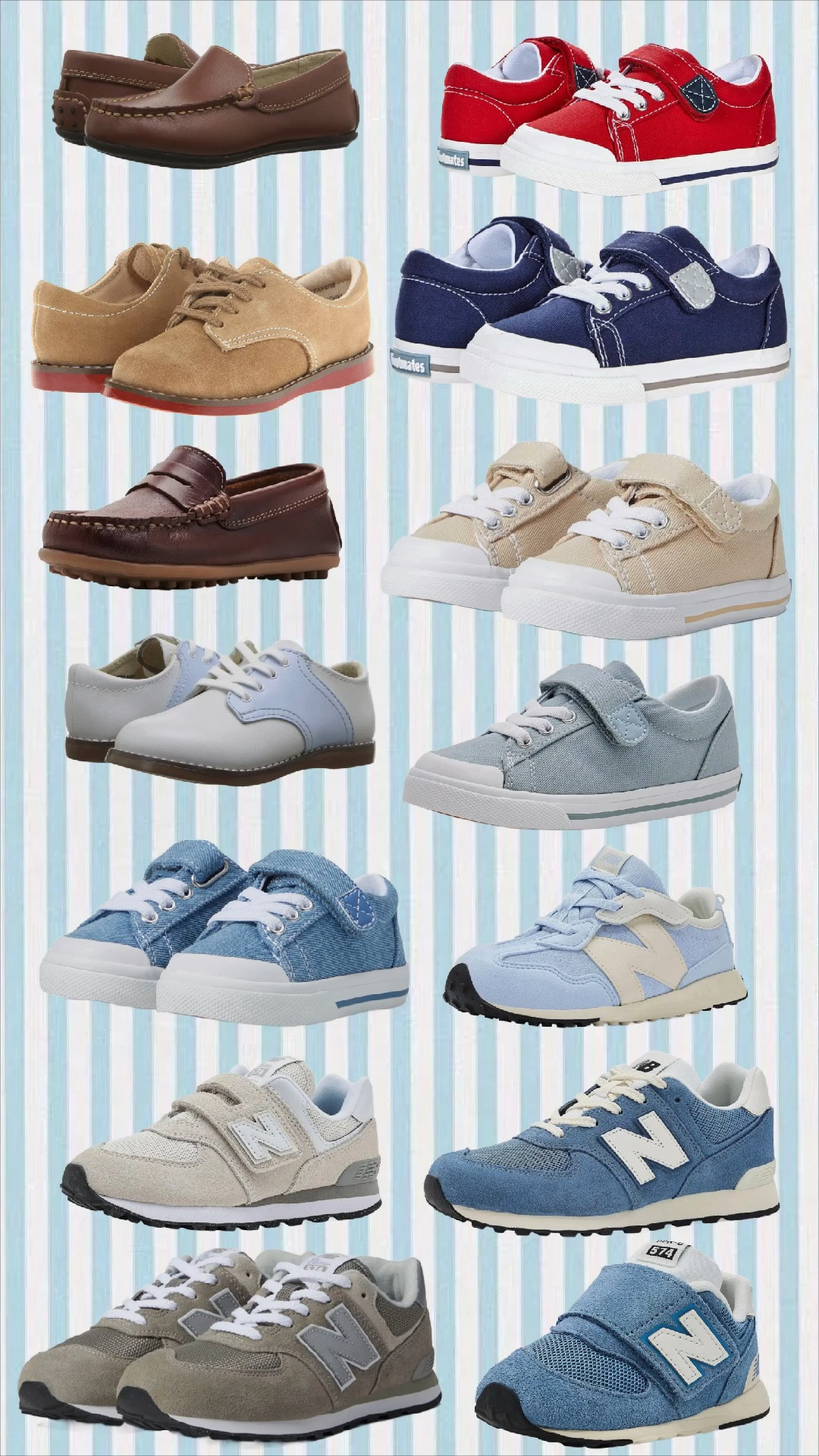 Back to school shoes for boys! 

New balance, Footmates, loafers, tennis shoes, boys back to school shoes

@Zappos
