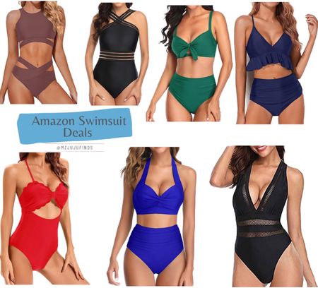 Today find these swimsuits on sale! Get summer ready for the pool or beach  

#LTKunder50 #LTKswim #LTKsalealert