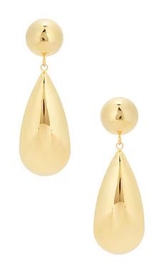Epifene Ball & Drop Earrings in Gold from Revolve.com | Revolve Clothing (Global)