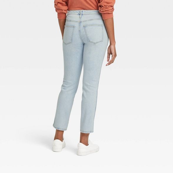 Women's High-Rise Straight Cropped Jeans - Universal Thread™ | Target