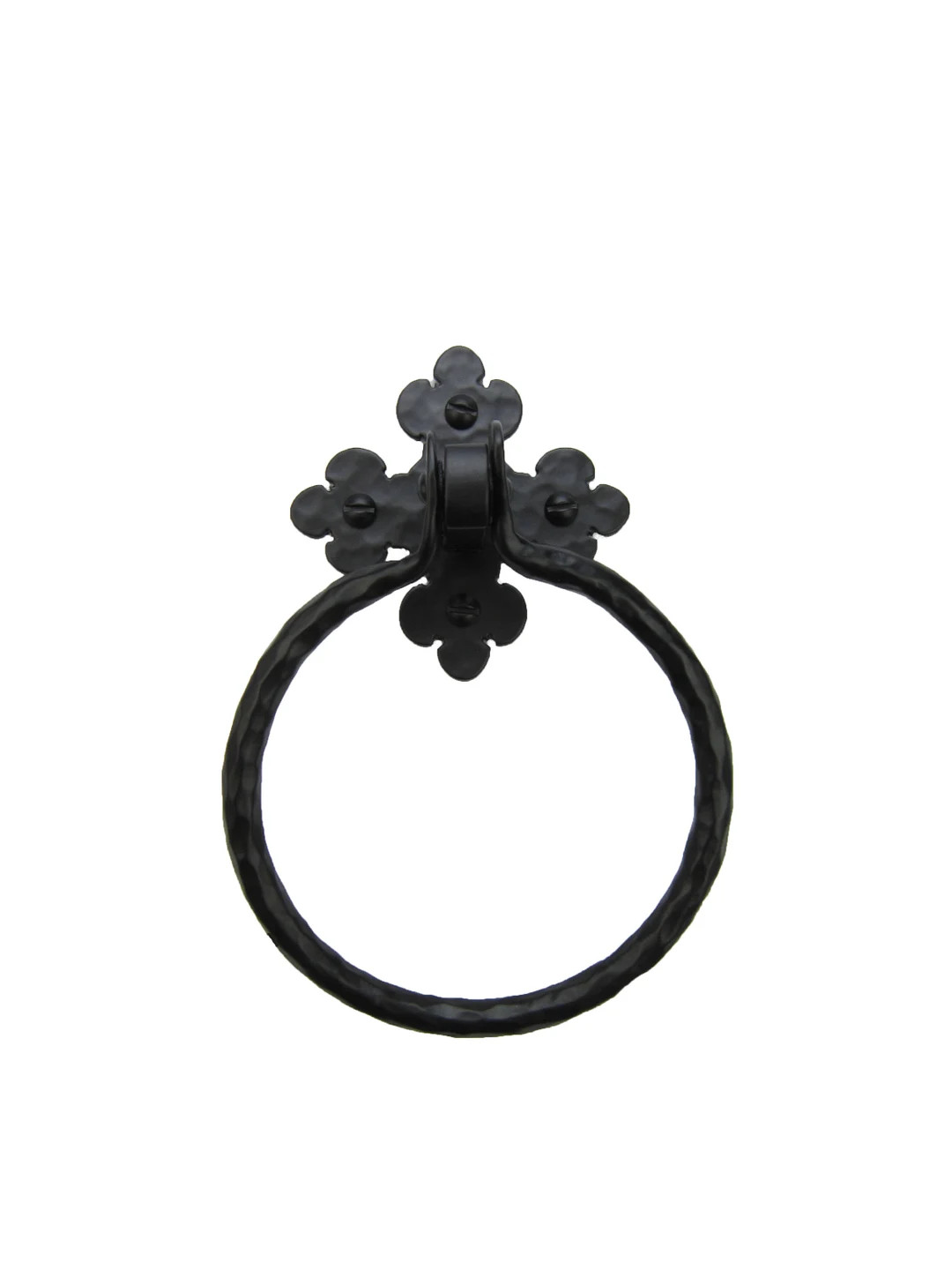 Rustic Spanish Club Wrought Iron Towel Ring BHR2 - Etsy | Etsy (US)