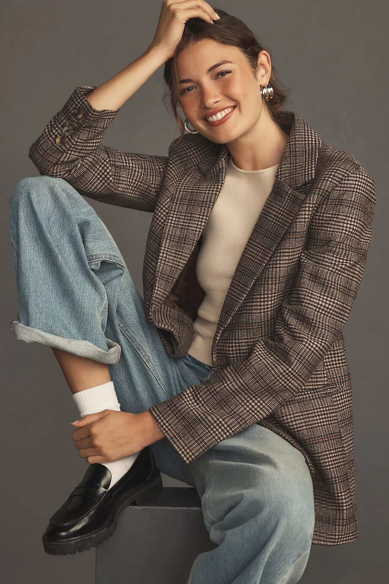 Reformation Classic Relaxed Blazer | Anthropologie (US)