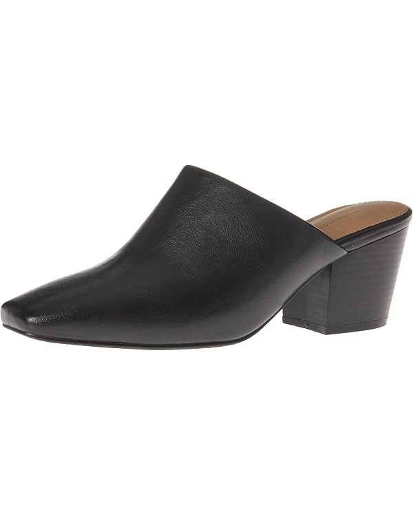 Amazon Essentials Women's Square Toe Slip On Heeled Mules, Backless, Non Slip | Amazon (US)