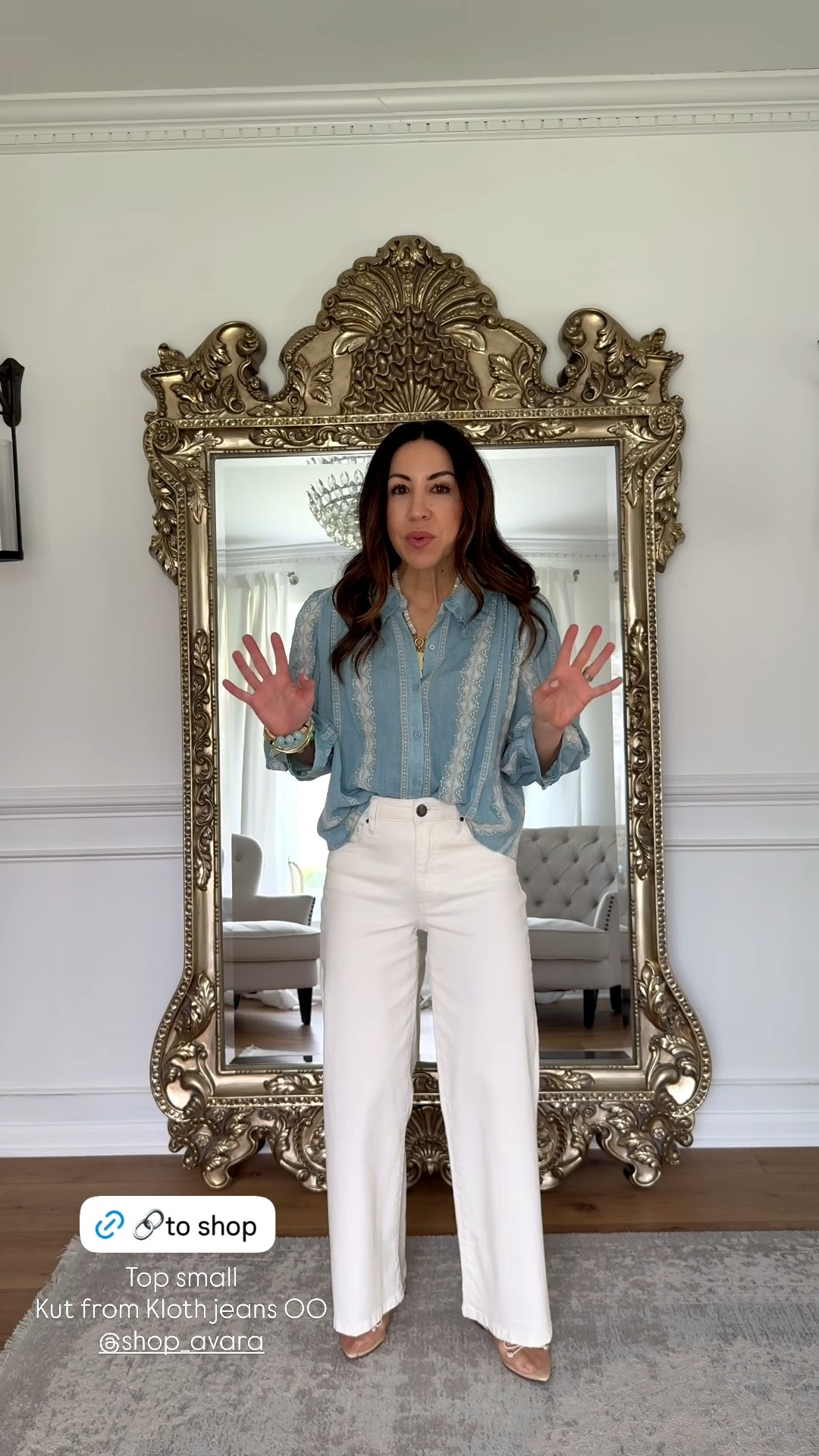 25% offsite wide. Small top. 00 ivory jeans.

#LTKSaleAlert #LTKPetite #LTKOver40