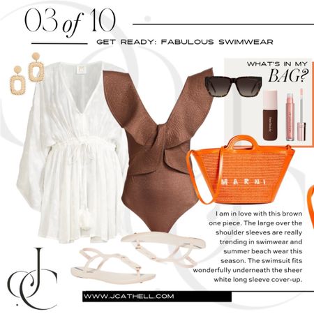 This orange bag from Marni is such a beautiful color!

#LTKSeasonal #LTKswim #LTKstyletip