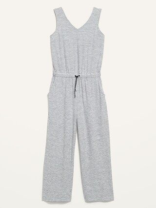 Breathe ON V-Neck Wide-Leg Jumpsuit for Women | Old Navy (US)