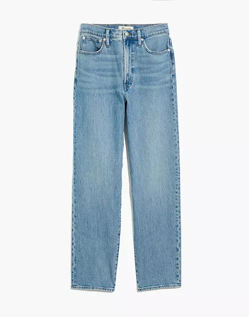 The Perfect Vintage Straight Jean in Hoye Wash | Madewell