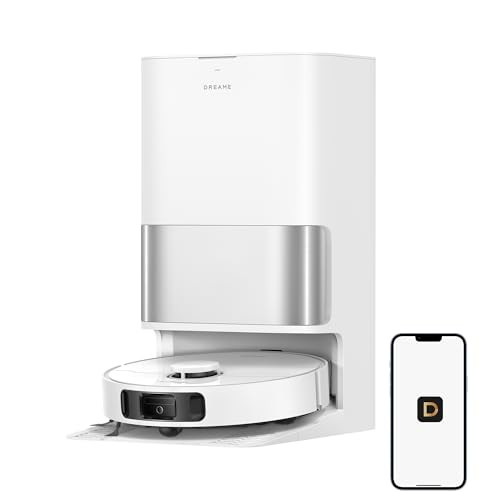 DREAME D30 Ultra Robot Vacuum and Mop, 25,000Pa Powerful Suction, All-in-One Base Station with 100 Days Auto-Empty, MopExtend Tech for Edge Cleaning, Smart Obstacle Avoidance, White | Amazon (US)