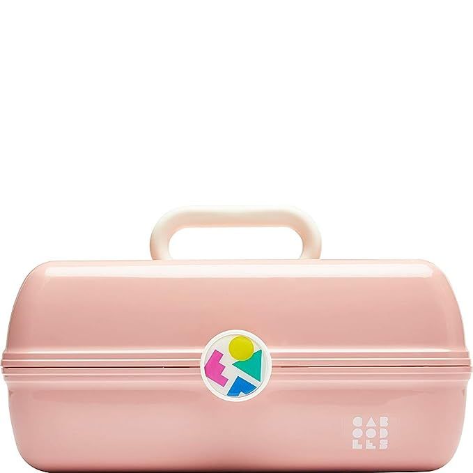 Caboodles On-The-Go Girl Retro Case, Millennial Pink | Amazon (US)