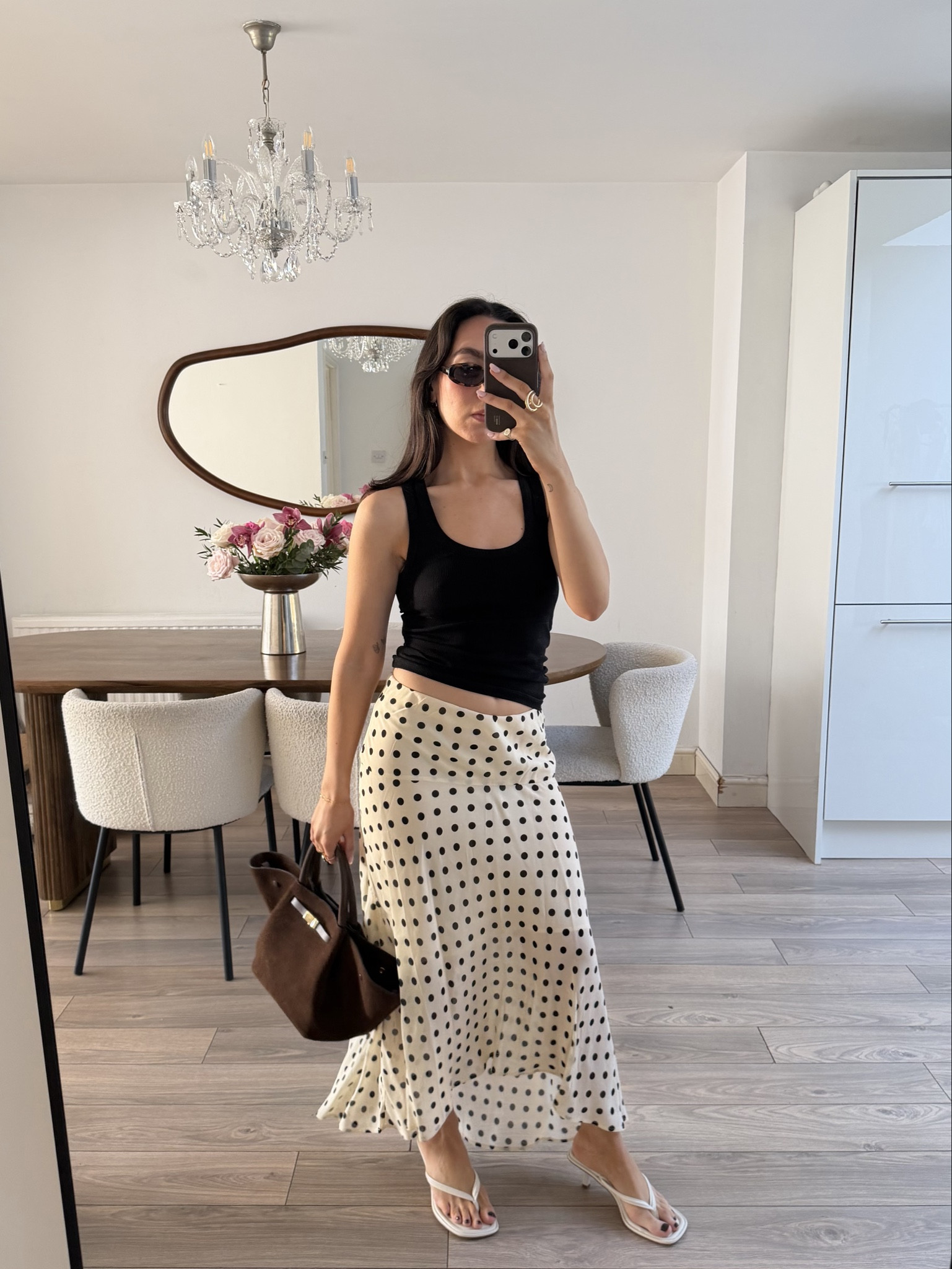 Polka dot skirt, h&m

#LTKpetite #LTKspring #LTKuk