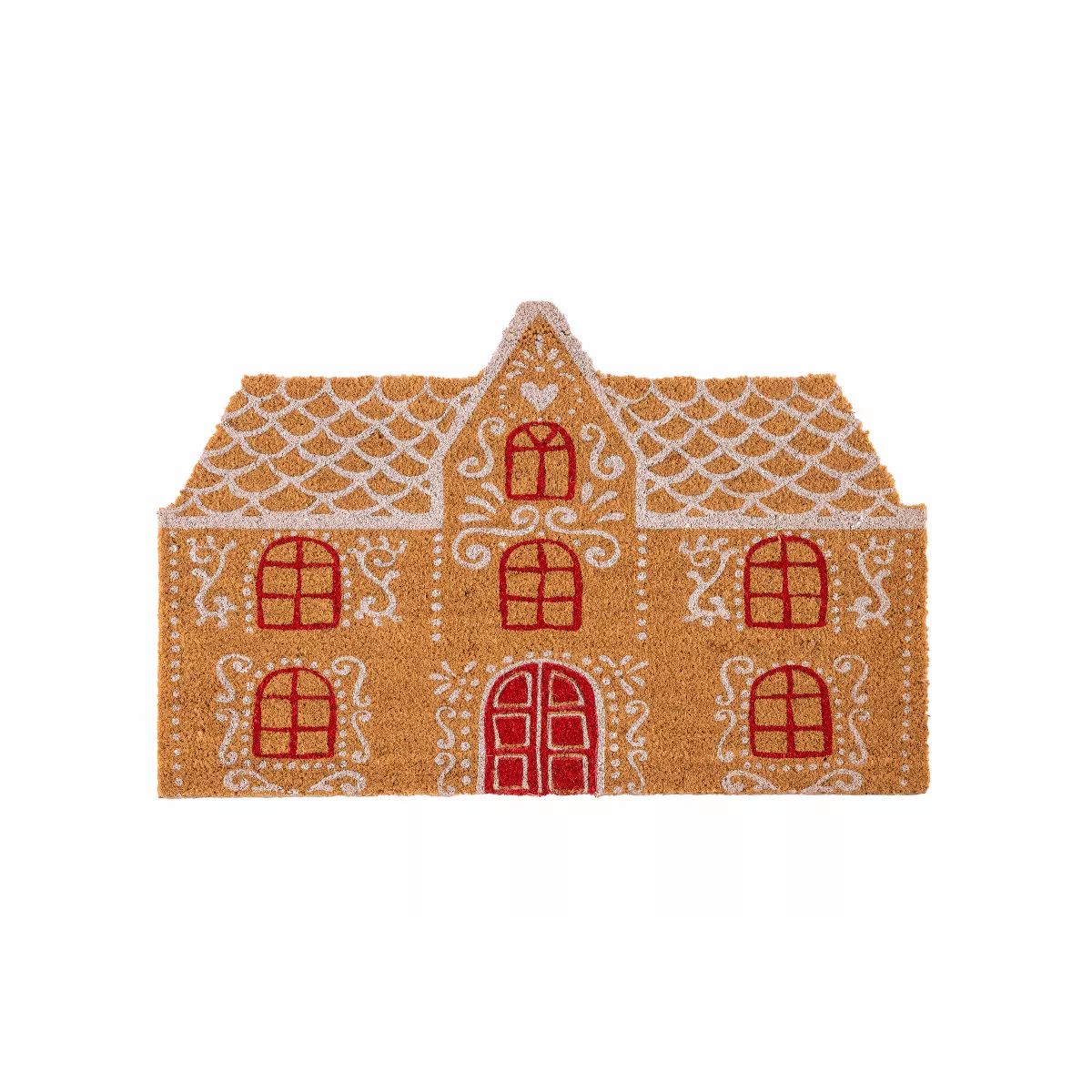 Shiraleah Gingerbread House Holiday Doormat | Target