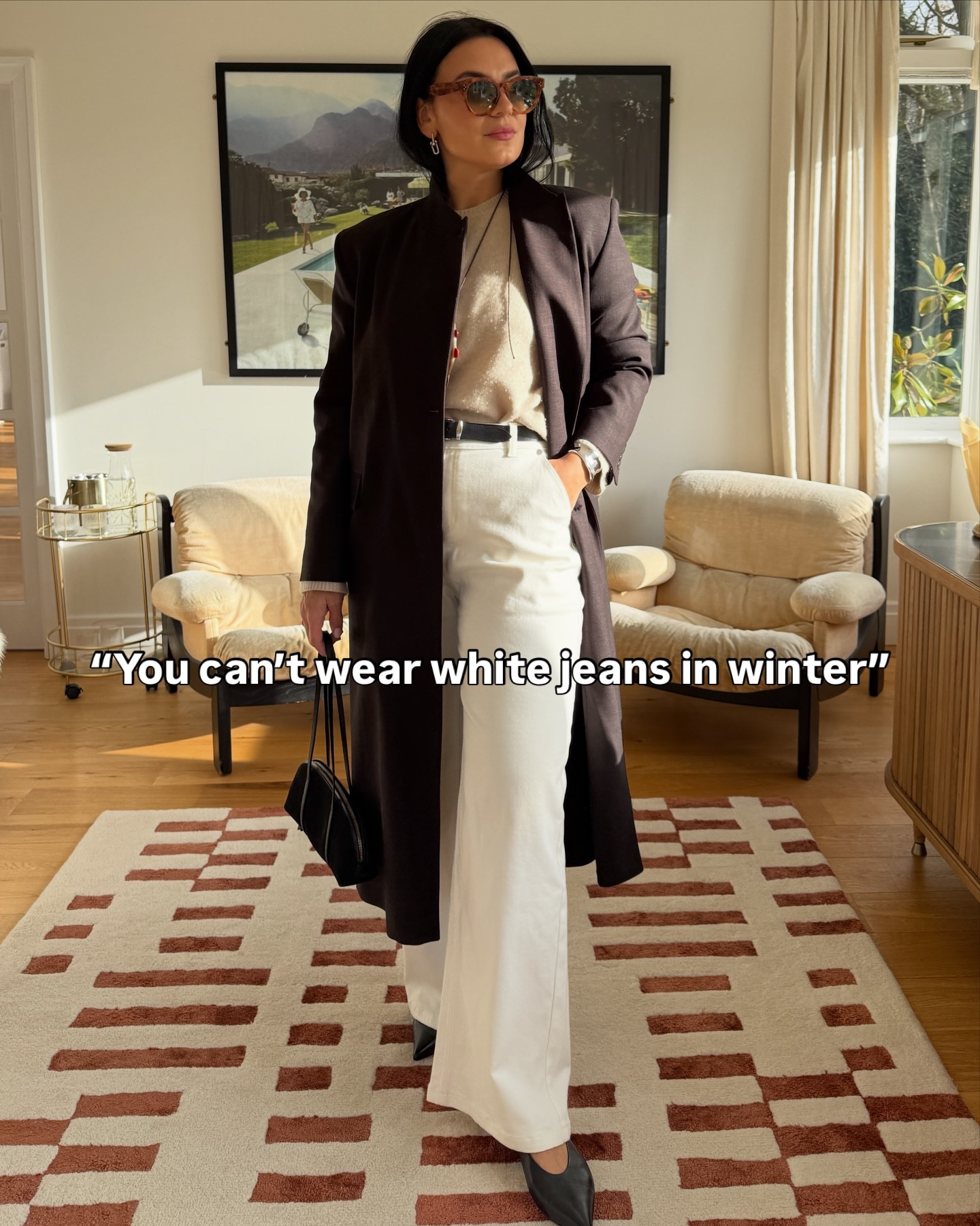 White jeans in winter - yes or no?