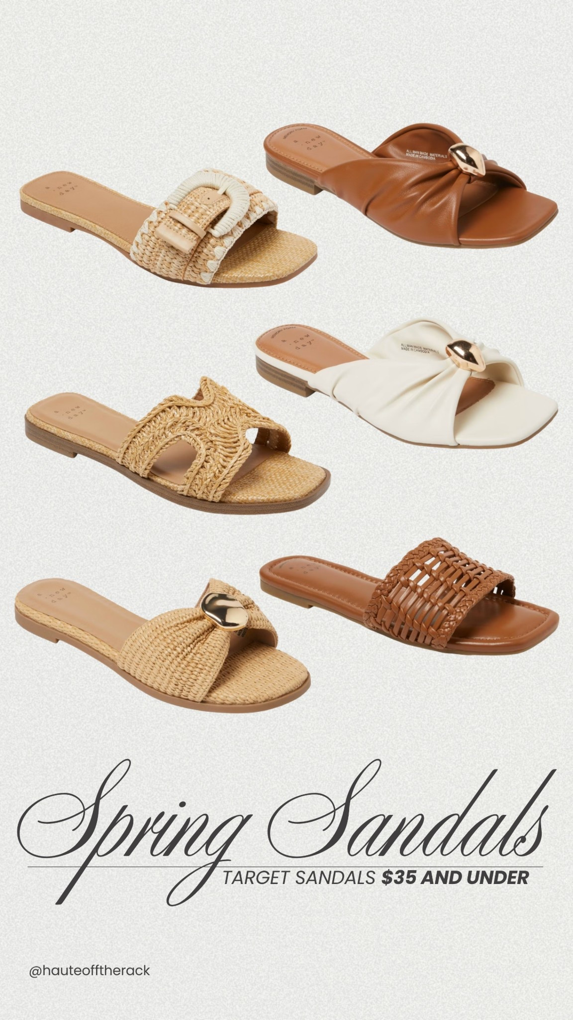 Target sandals all $35 and under!

#vacationoutfits #resortstyle #targetfashion #springshoes #sandals #springoutfit

#LTKSeasonal