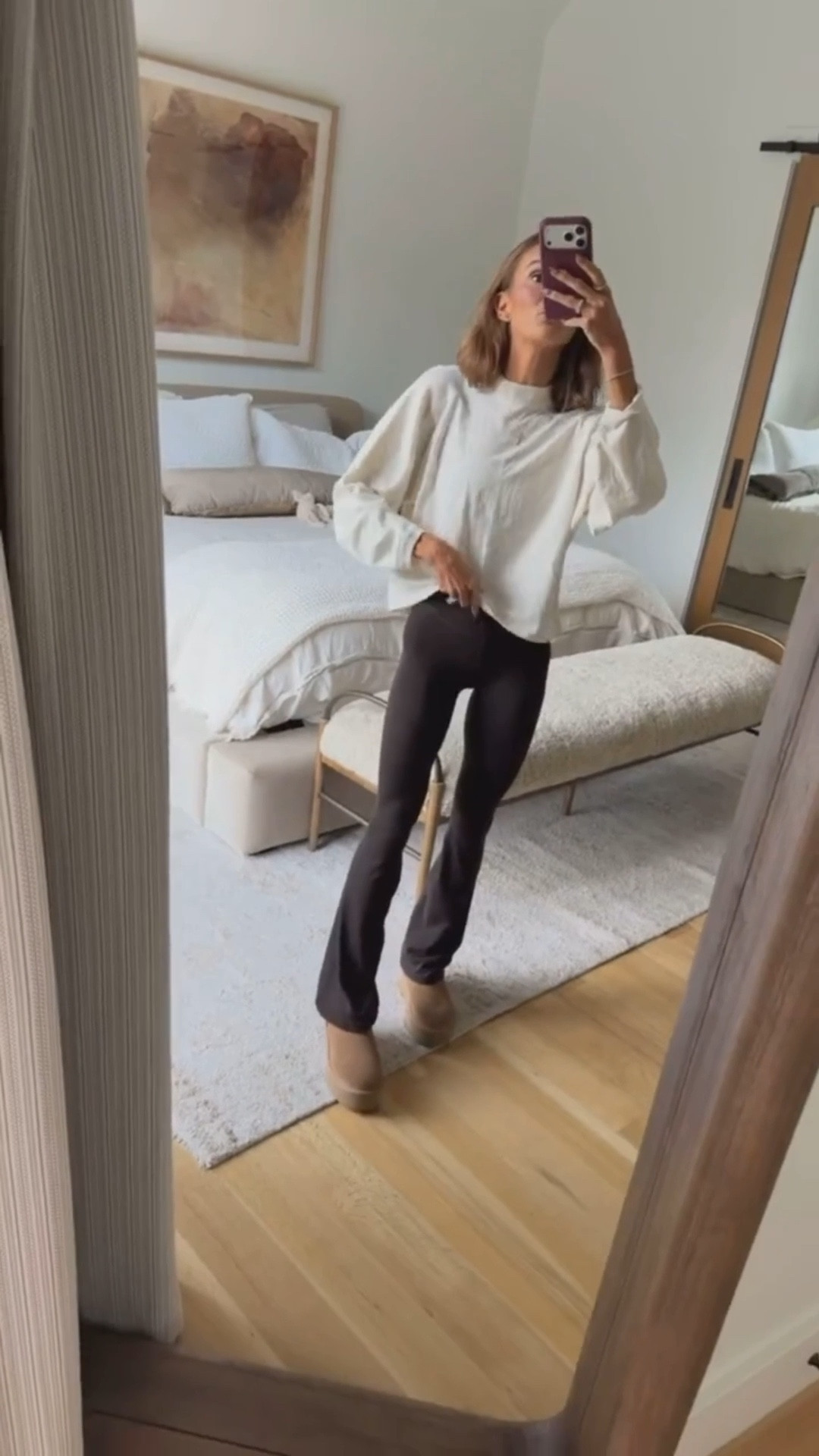 just saw this la top is 40% off and my favorite flare leggings are 30% off! 🙌🏼

#LTKSaleAlert #LTKootd