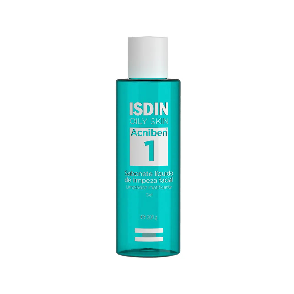 Gel de Limpeza Facial Isdin Oily Skin Acniben 208 g | Amobeleza (BR)