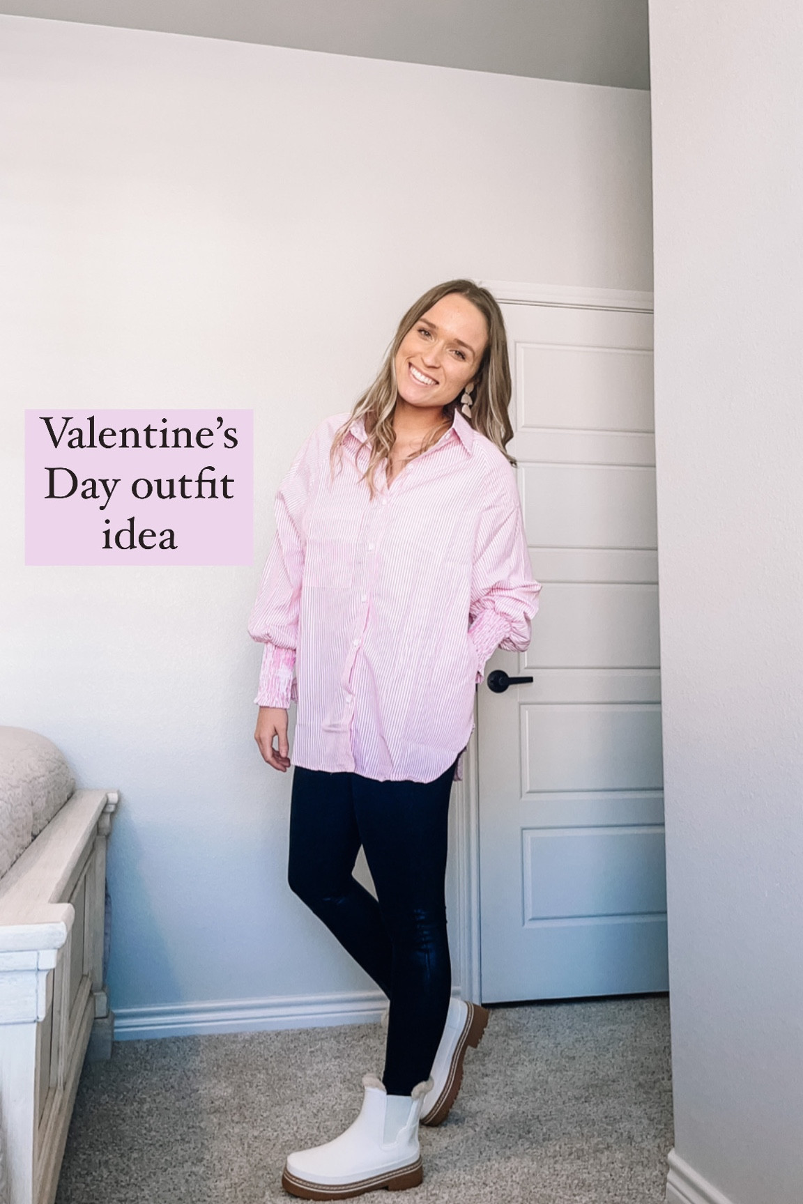 Casual Valentine’s Day outfit idea 

#LTKshoecrush #LTKSeasonal #LTKstyletip