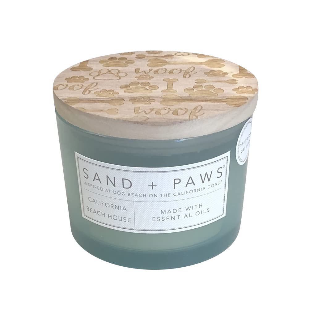 Sand + Paws Scented Candle - Apple Cider - Additional Scents and Sizes –Luxurious Air Freshenin... | Amazon (US)
