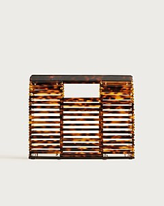 Tortoise shell clutch | J. Crew US