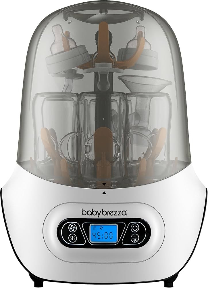 Baby Brezza Baby Bottle Sterilizer and Dryer Machine – Electric Steam Sterilization - Universal... | Amazon (US)