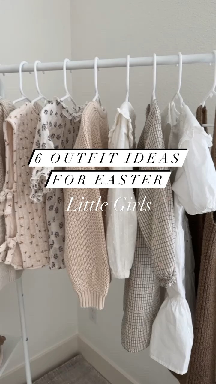 6 outfit ideas for Easter for Little Girls. Lots of old products in the video, but linked some fun options that are current. 

Easter outfits, kid Easter outfits,  neutral girls outfit ideas 



#LTKfamily #LTKkids