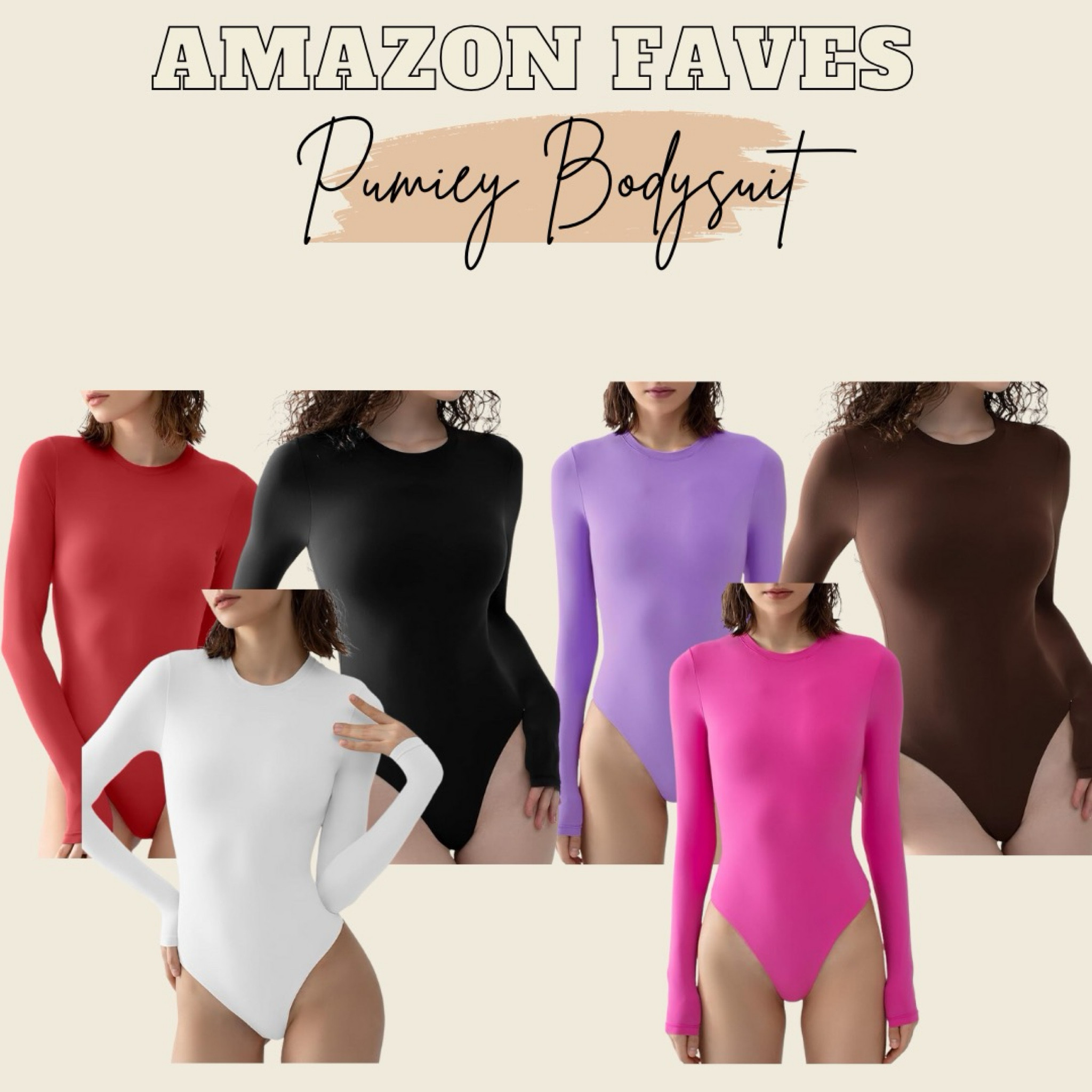 These bodysuits are great for
Layering, wearing as basics, or even elevating for nights out. And they are still on Spring Sale!! I have so many colors! 

#LTKStyleTip #LTKSaleAlert #LTKFindsUnder50
