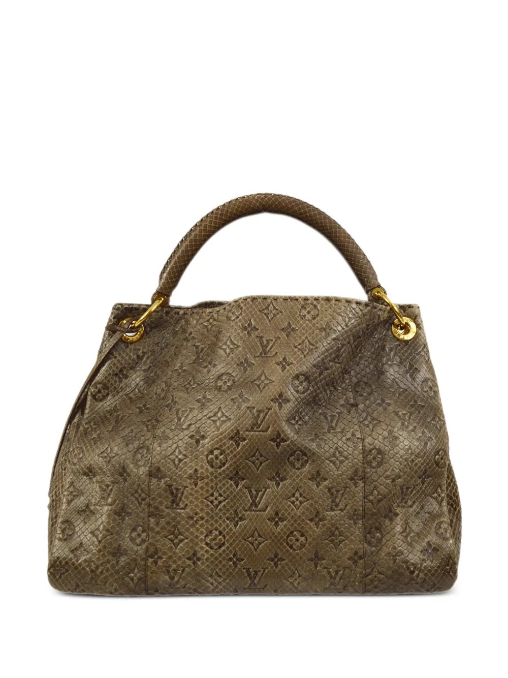 Louis Vuitton Pre-Owned 2011 Exotic Artsy MM Hobo Handbag | Brown | FARFETCH | Farfetch (CN)