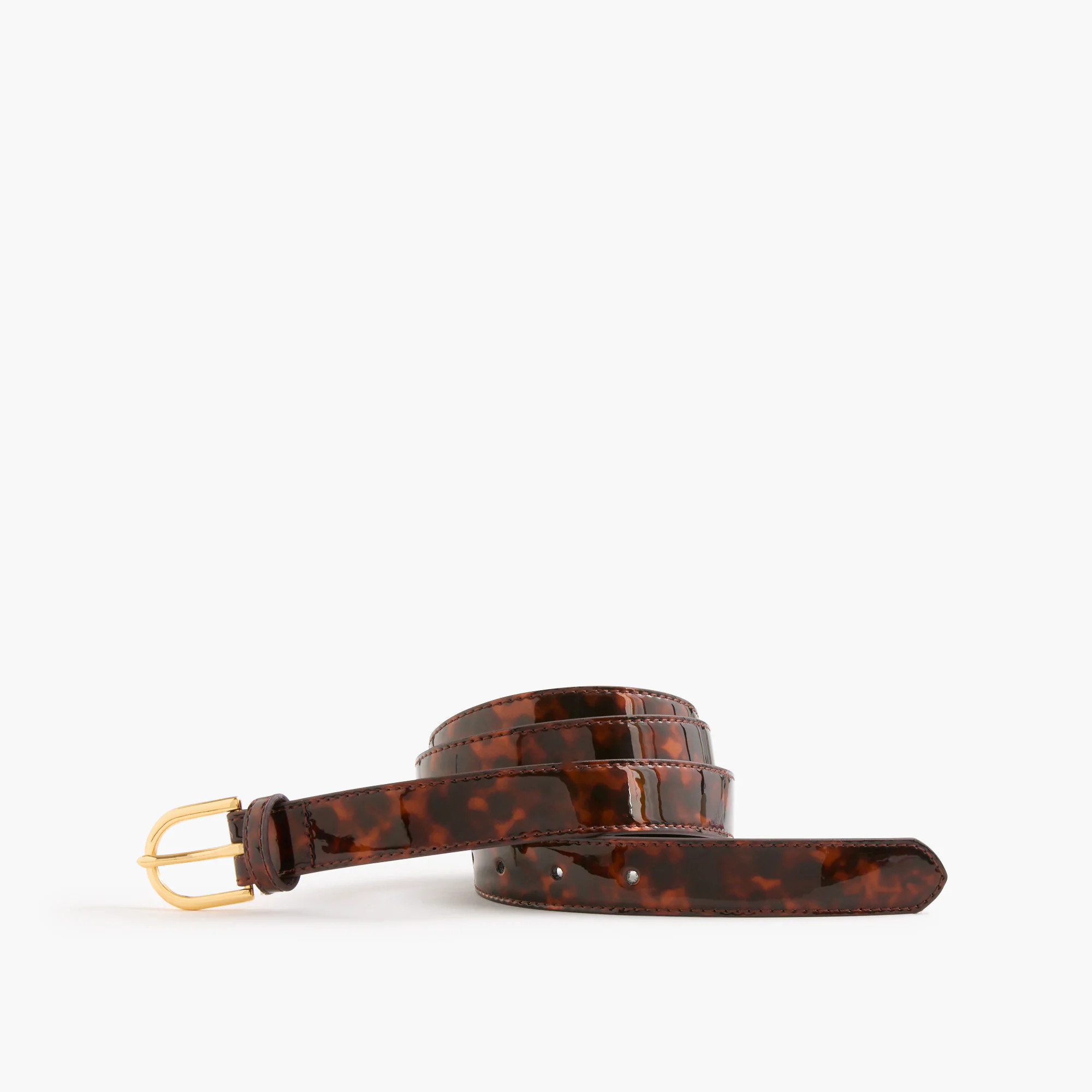 Patent tortoise belt | J.Crew Factory