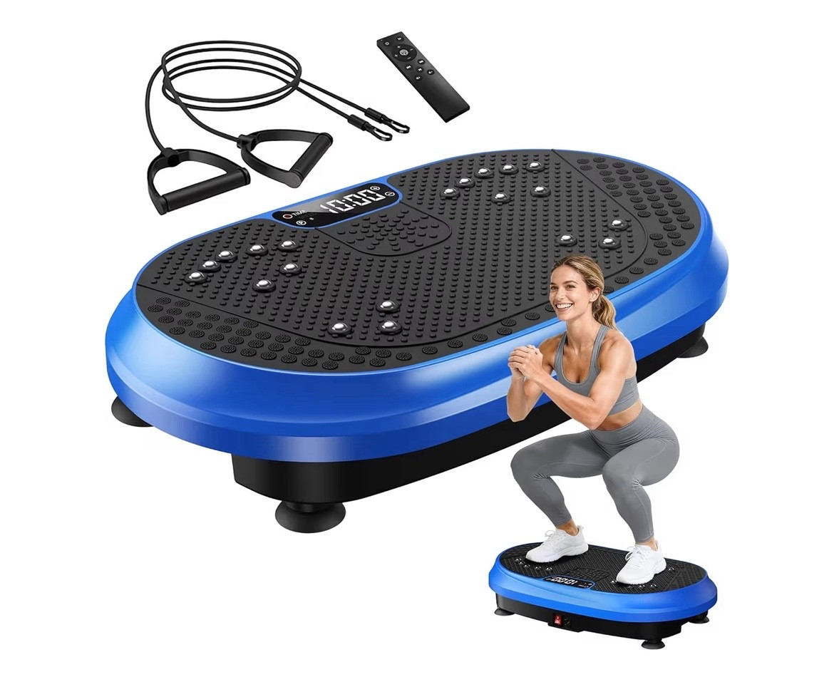If anyone has been thinking of trying out a Vibration Plate, I wanted to share the one I purchased and am super happy with, as it’s on sale right now! 

I was so intrigued by these when I started seeing them pop up everywhere a few months ago for boosting circulation and lymphatic drainage, both of which I knew I could use in my legs. You use this in 10 minute increments daily (or you can do more or less, depending on preference), and it really helps stimulate blood flow and oxygen circulation, ease stiff muscles and joints, increase energy levels & strengthen the core. Super easy to use, and I can now tell when I don’t use it - definitely recommend, and I’d suggest reading the glowing reviews to see all the ways these are beneficial!

#LTKSaleAlert #LTKHome #LTKfitnessgoals