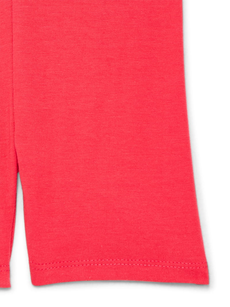 Wonder Nation Toddler Girls Bike Shorts, Sizes 18M-5T | Walmart (US)