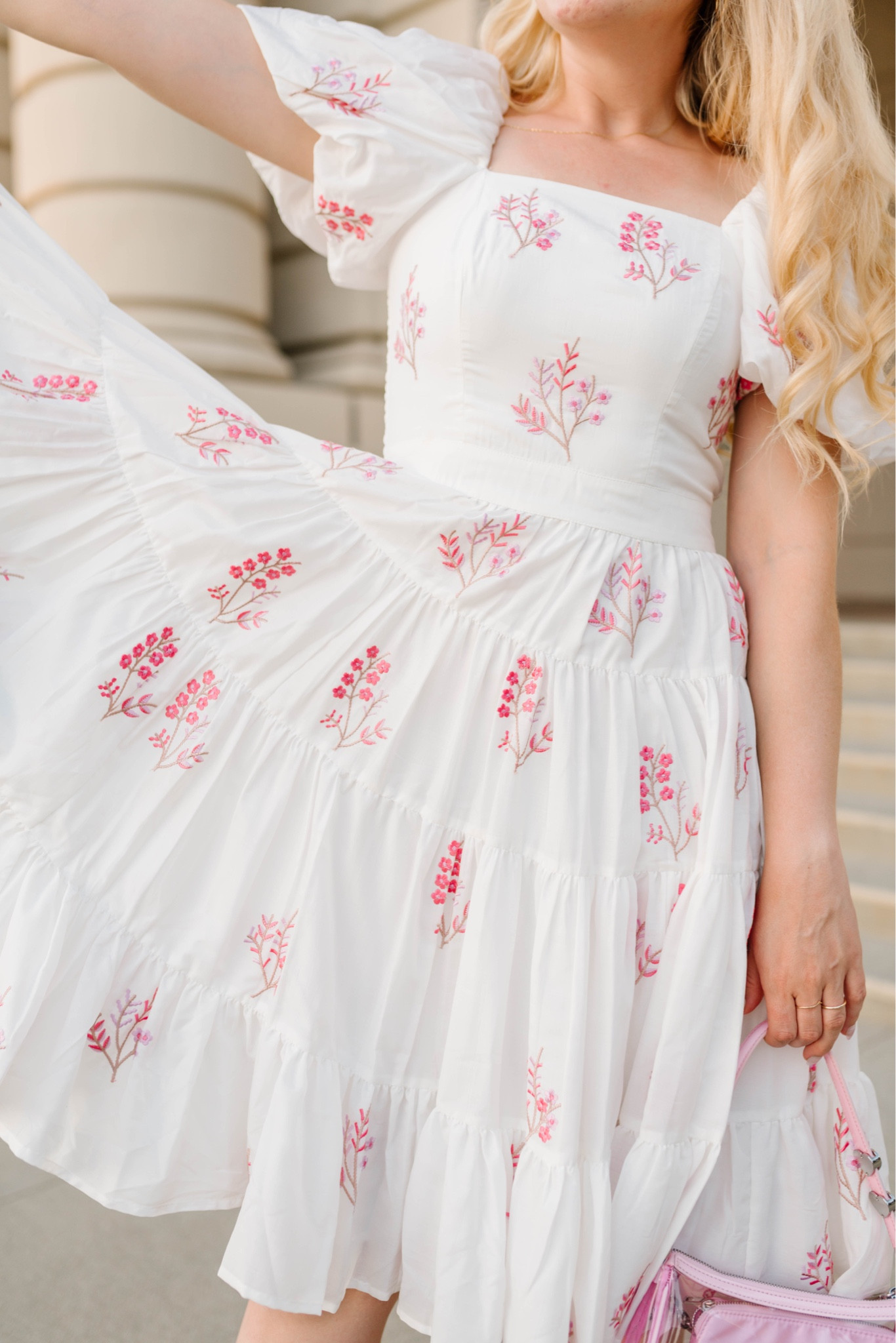 Stepping into elegance with the Adella Dress ✨ This classic A-line beauty from Jessa kae is a timeless piece that's perfect for any occasion. The delicate lace detailing adds a touch of romance, while the adjustable waist tie ensures a flattering fit for all body types. Dress it up with heels and statement jewelry or go for a bohemian vibe with sandals and a straw hat. Get the look and embrace your inner grace! #AdellaDress #JessaKae #EleganceDefined #TimelessBeauty

#LTKstyletip #LTKwedding #LTKFind