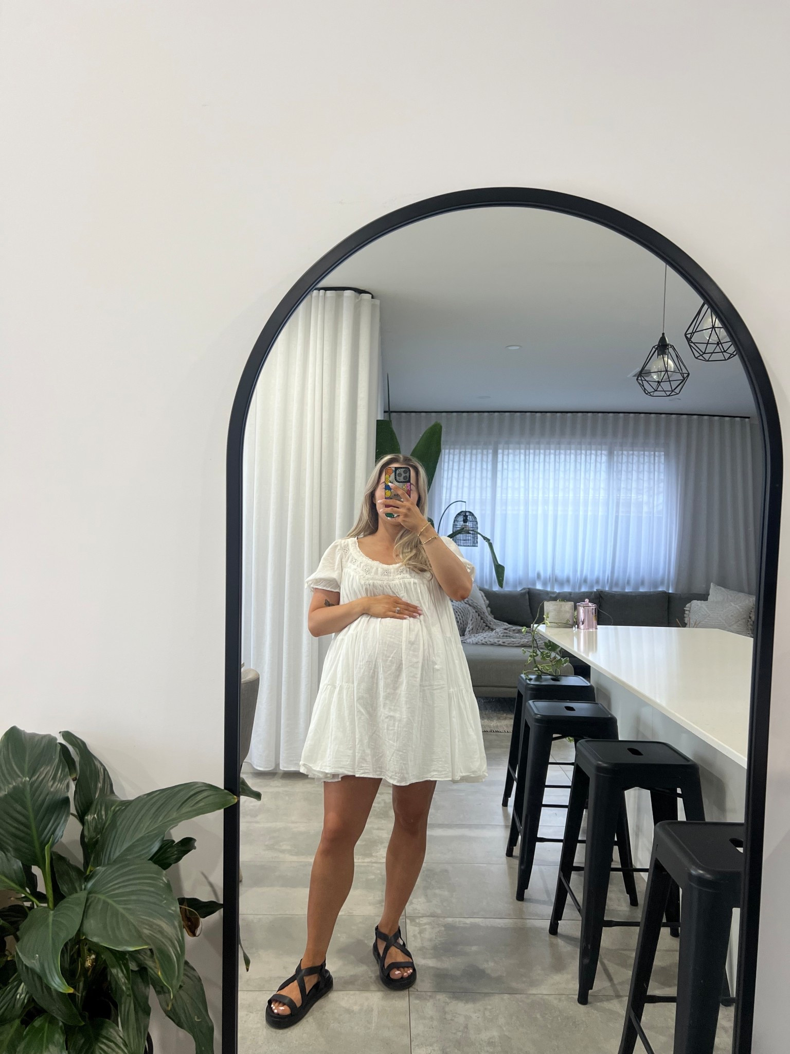 The perfect little baby doll dress 
I am wearing a size S

#LTKmaternity #LTKaustralia #LTKsummer
