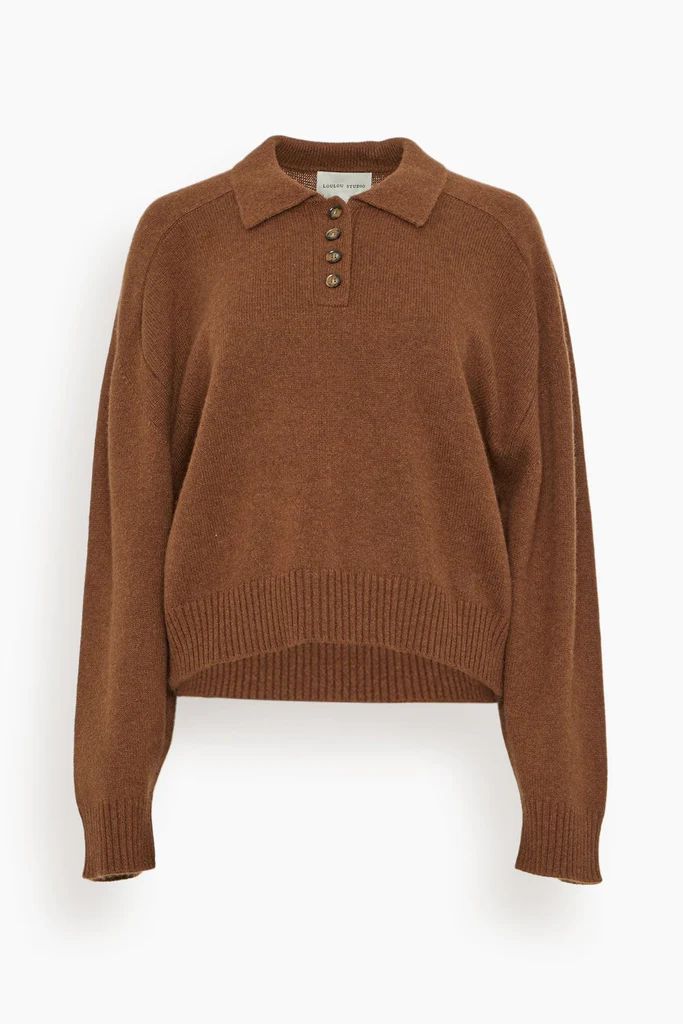 Homera Sweater in Mocha | Hampden Clothing