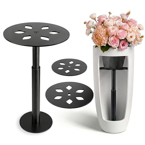 TCYPUHL Adjustable Plant Riser for Inside Pots, 10–17 Inch, Planter Inserts for Tall Pots with Clear Acrylic Tray and Drainage Holes for Indoor Planters, 1 Pack | Amazon (US)