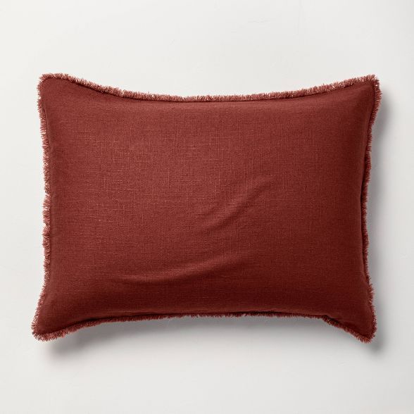 Heavyweight Linen Blend Comforter Sham - Casaluna™ | Target