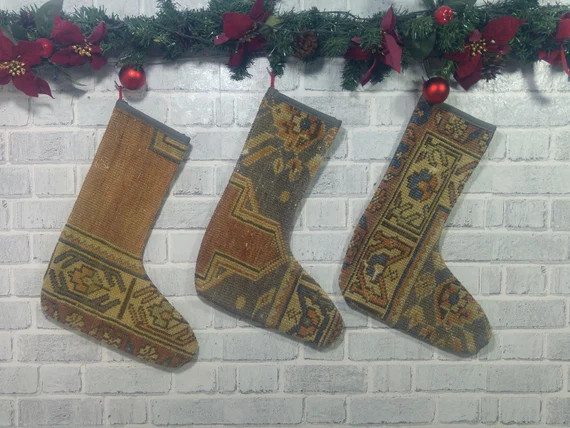 wholesale stocking , ornaments stocking , gift stocking , antique stocking, kilim stocking, chris... | Etsy (US)