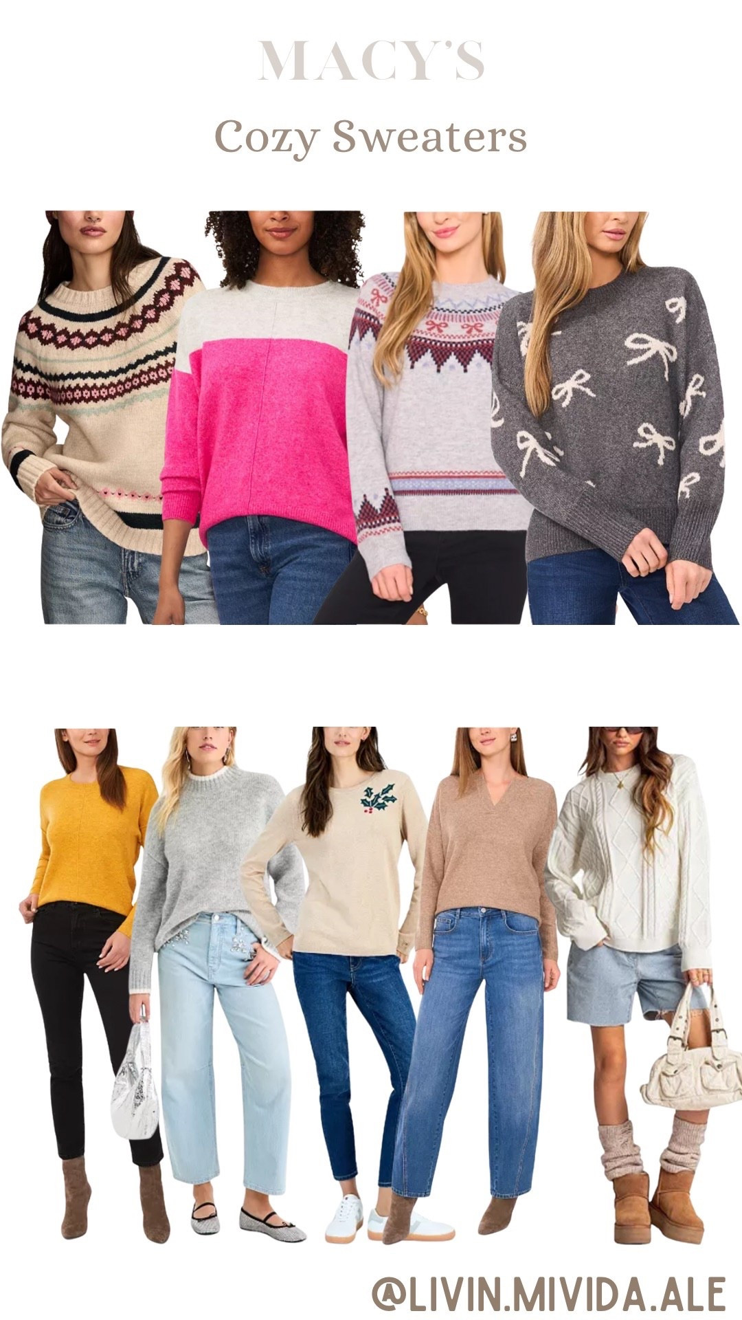 Cozy sweaters 🌸

#macys #sweater #cozy

#LTKSeasonal #LTKGiftGuide #LTKHoliday