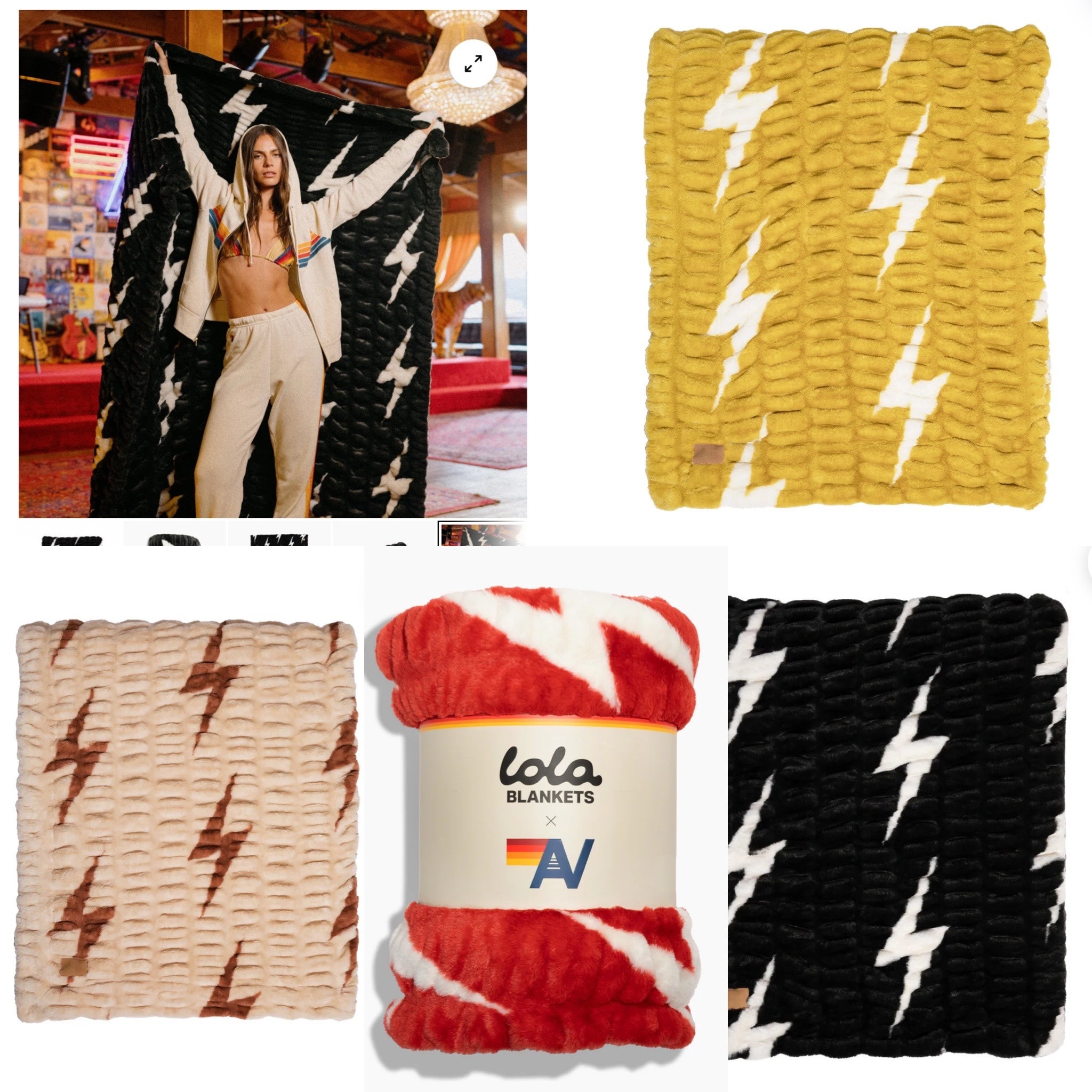 My favorite collab of Aviator Nation and Lola Blankets!!!  I’m obsessed with these. Softest ever!  Limited edition colors  

#LTKSeasonal #LTKGiftGuide