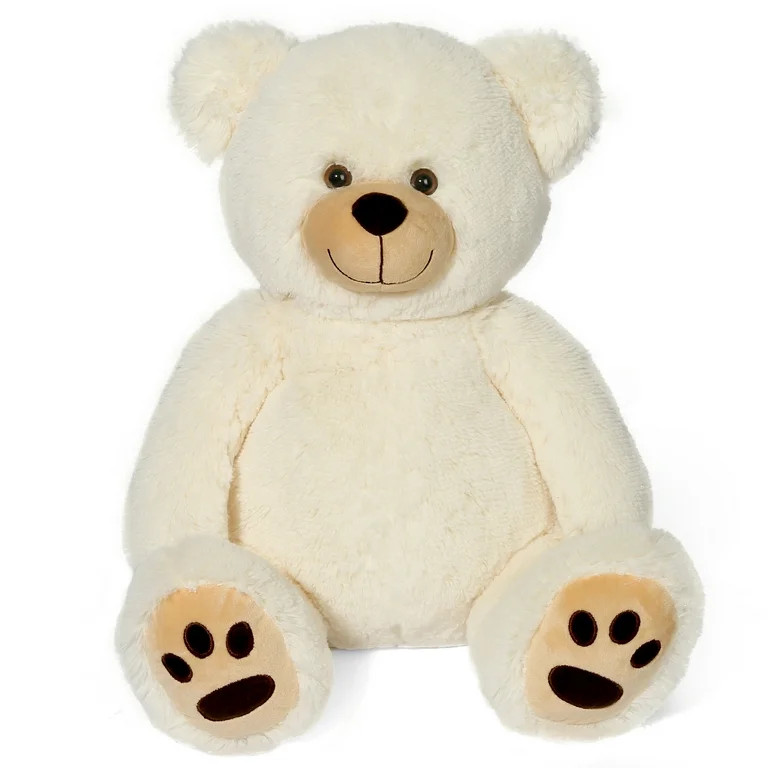 LotFancy 20 in Beige Teddy Bear Plush Stuffed Animal Toy | Walmart (US)