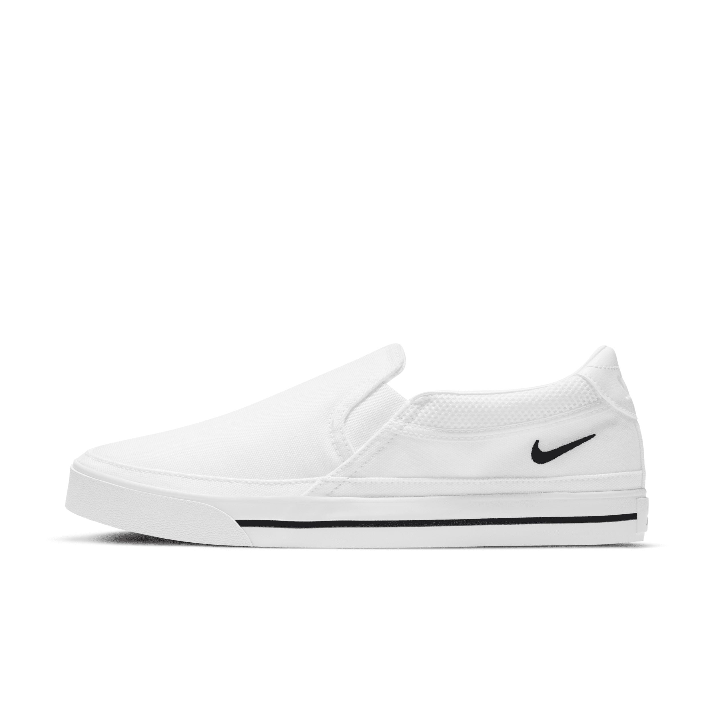 Nike Women's Court Legacy Slip-On in White, Size: 8.5 | CW6540-100 | Nike (US)