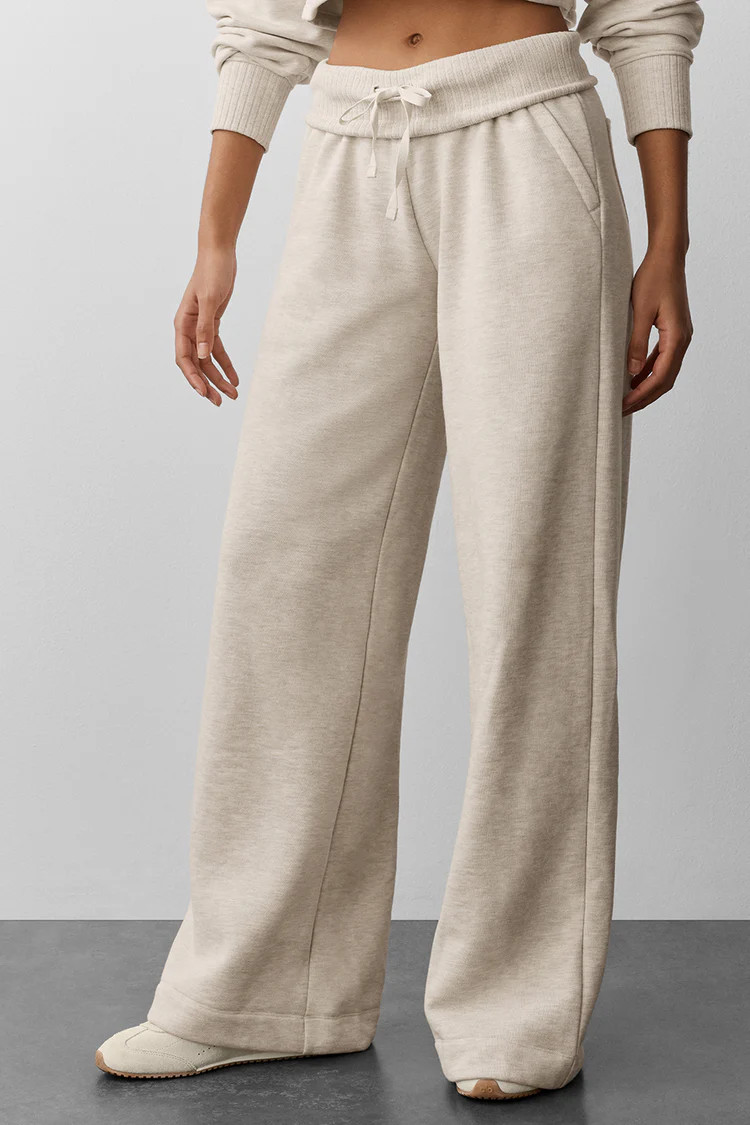 Serenity Wide Leg Sweatpant | Alo Yoga (US)