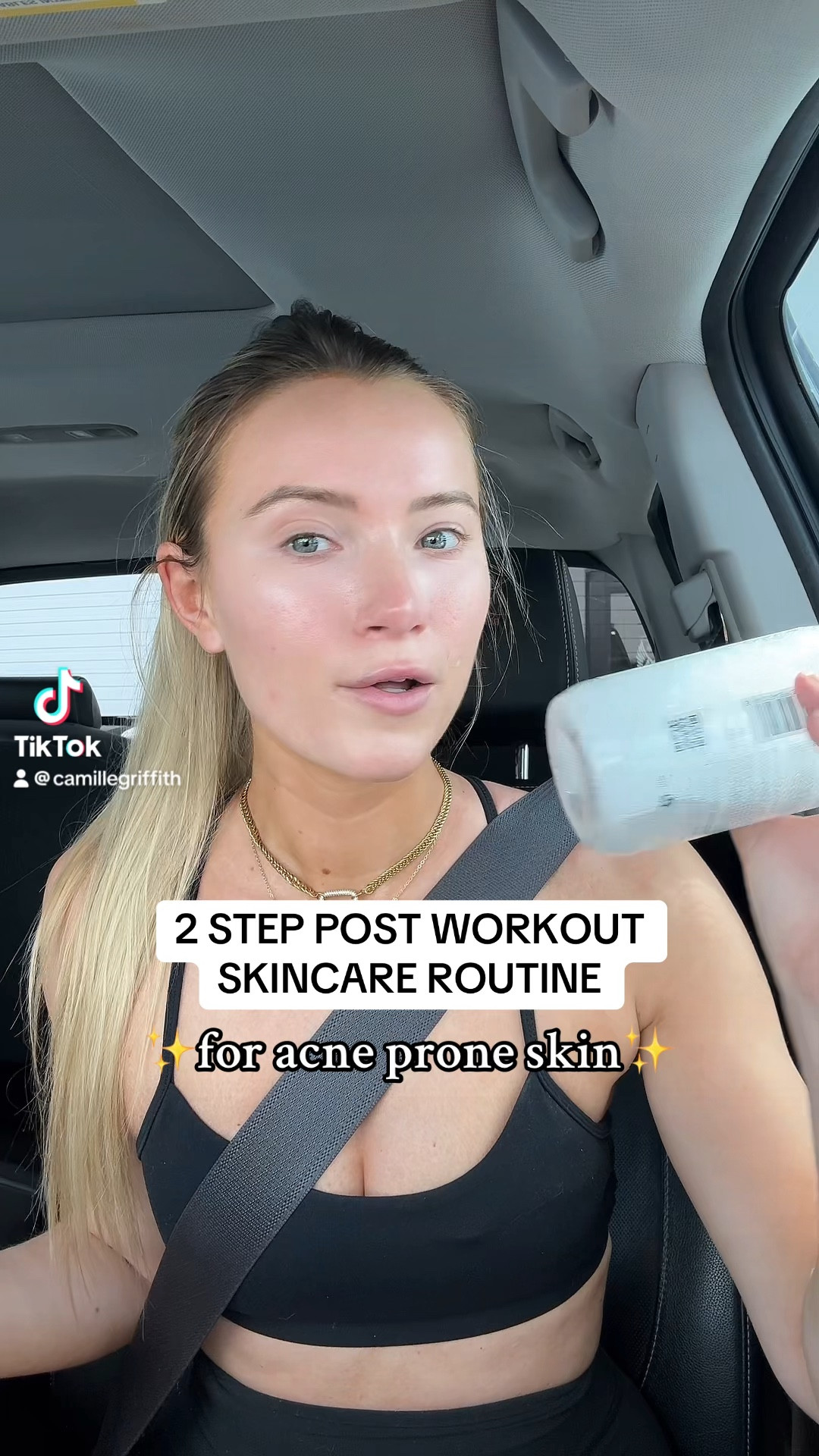 2 step post workout skincare routine for acne prone skin / sensitive skin 
All off Amazon (: 

#LTKBeauty #LTKVideo #LTKFindsUnder50