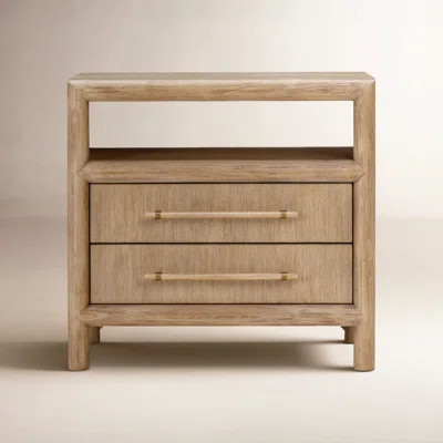 Colleen 2 - Drawer Nightstand in Brown | Wayfair North America