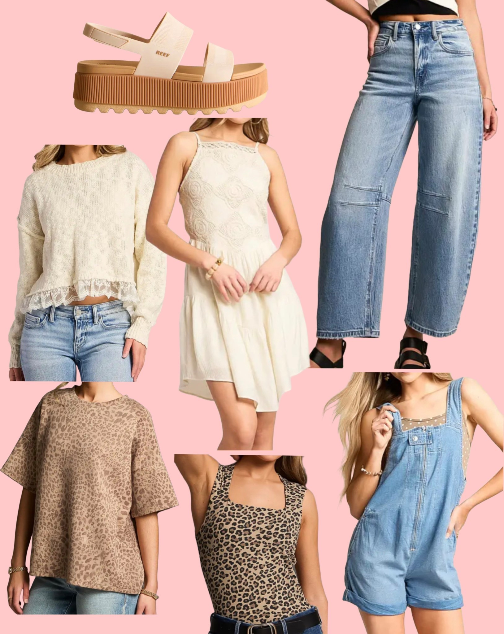 New arrivals! Cute denim, leopard, and lace/crochet 🤍

#LTKSeasonal #LTKgrwm #LTKootd