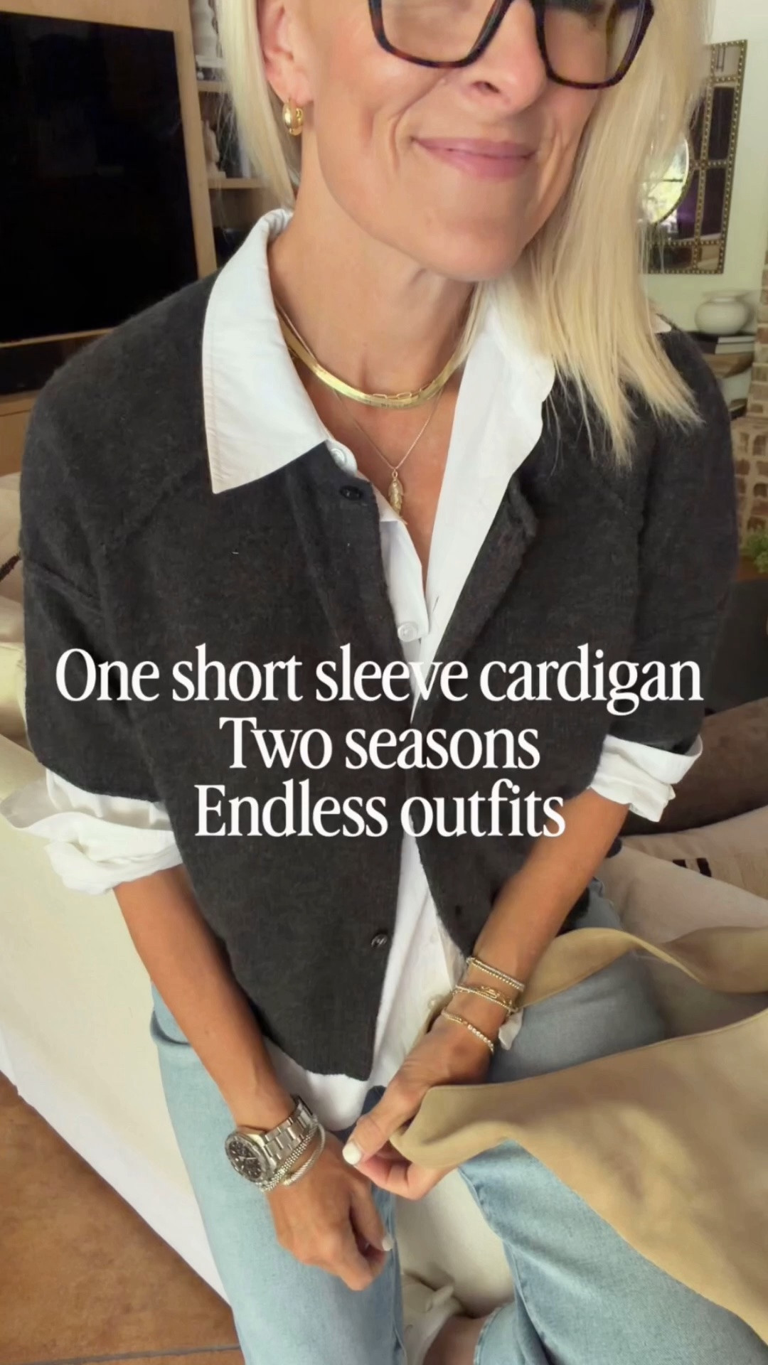 Fell in love with this super soft short sleeve cardigan. Love that I can wear it now but also into the cooler month.

•• Cardigan – I sized up two sizes to a large for oversized fit, comes in several colors.
Denim – fits true to size, in size 27, Reef sneakers – size up 1/2 size ￼

#LTKgrwm #LTKTravel #LTKOver40